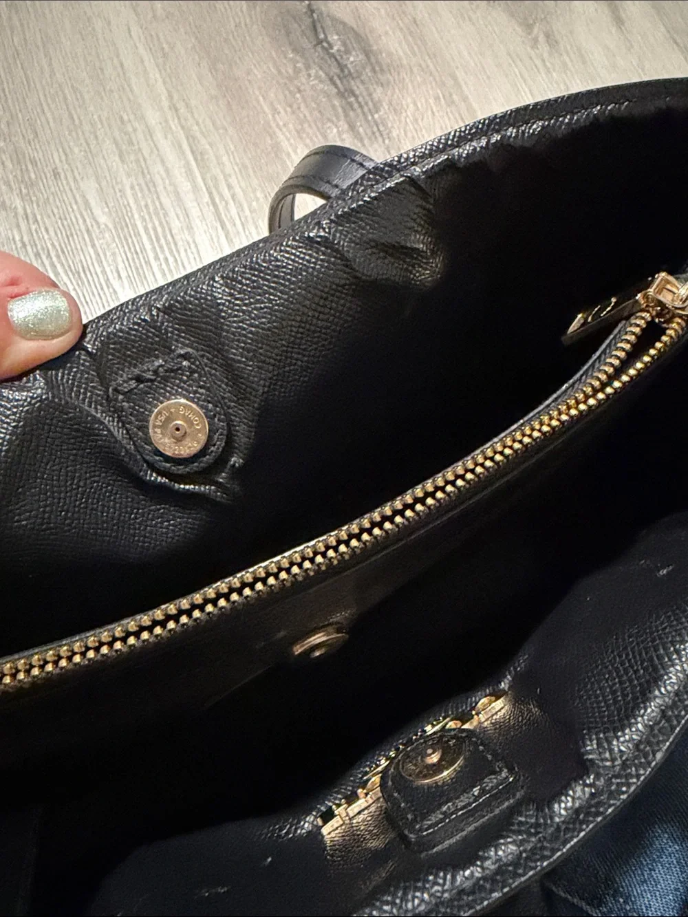 Coach tote brown